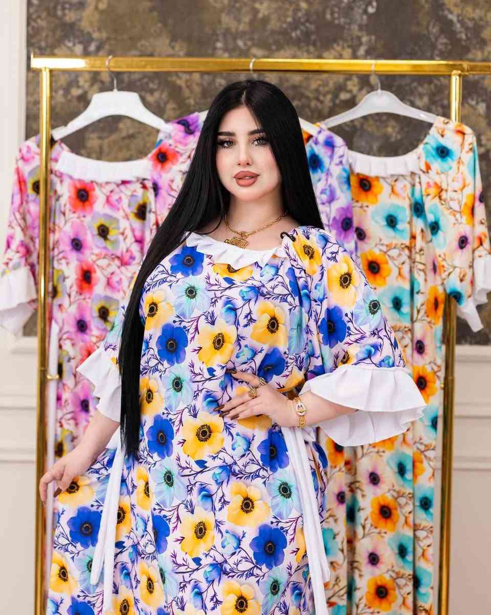 ازياء عسوله
فستان نسائيً 

 خامة كشمير ثري دي درجة اولى

فري سايز لحد 90كيلو

توصيل مجاني سعر فستان 12
حجز ع واتساب ***********
