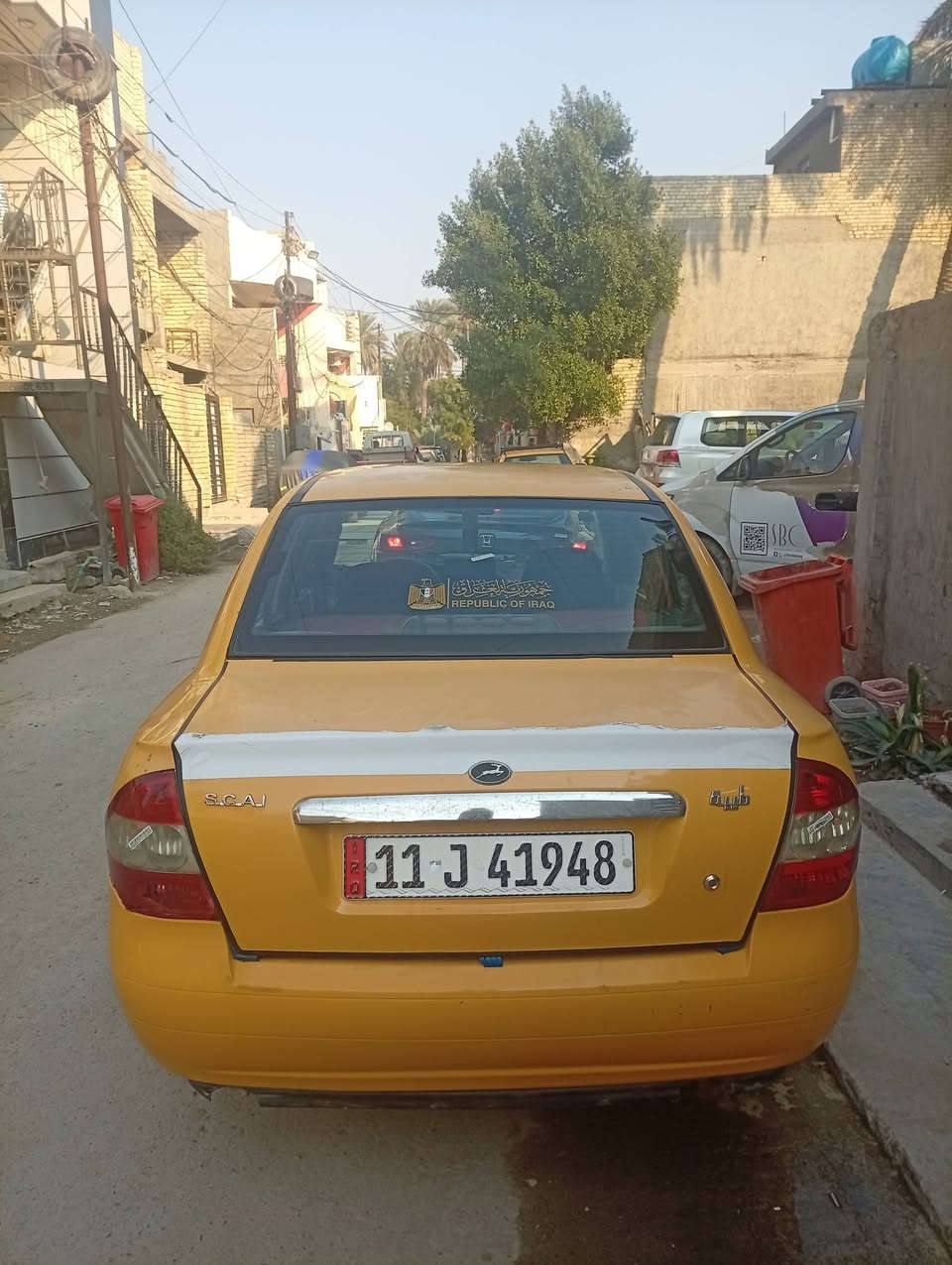 سلام عليكم طيبه 2015 باسمي سنويه لل2027مصفرة هيئه وغرامات سياره بيها جاملغ خلفي فقط كير خيرمن الله مكينه بيها خيط تبخير سياره مرتبها على ايدي مابيها اي نقص السعر38وبيعا مجال بسيط حك الجيه مكاني بغداد للتواصل ***********
