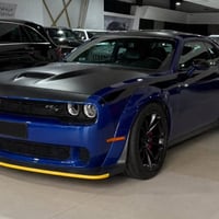 جالنجر وايد بدي T/A 6400 SRT الموديل : 2021 العداد : 33.000 الف فقط ال...