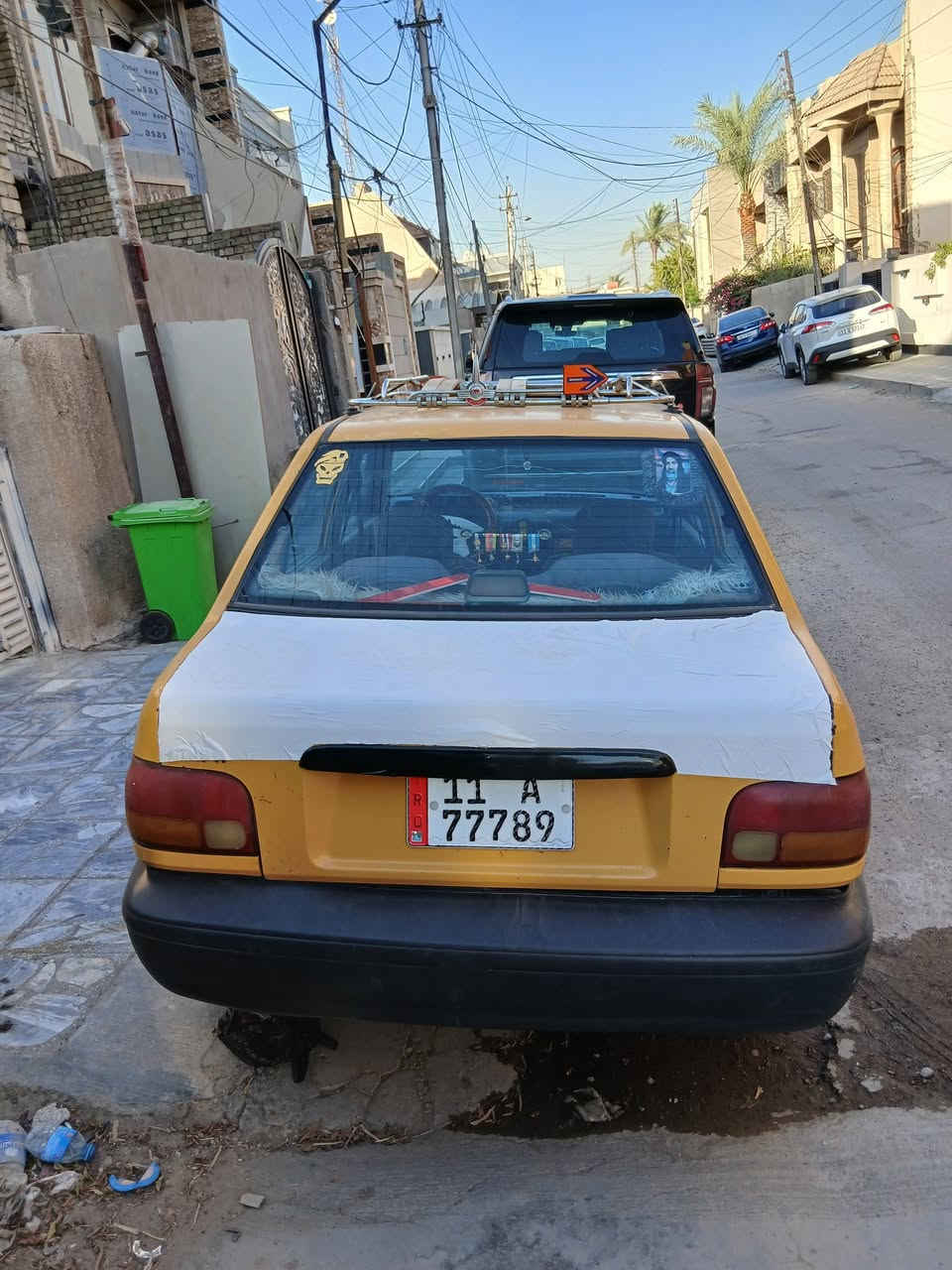 سلام عليكم سايبة موديل 2011 اقوة موديل بل سايبة جاهز
شواصي كفالة شركة مكينة تخبل طيارة مكفولة كير تخم تاير حدادية كلة مكفول بس بوري تبريد بي زرف بسيط مكانة بغداد الدورة بل عافية ع الي ياخذة *********** بي وتساب سعر 23 مجال قليل
