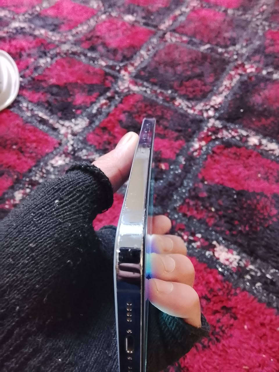 سلام عليكم ابفون 13برو مكس امبدل شاش اصلي وبطري اصلي 450وبي مجال ***********
