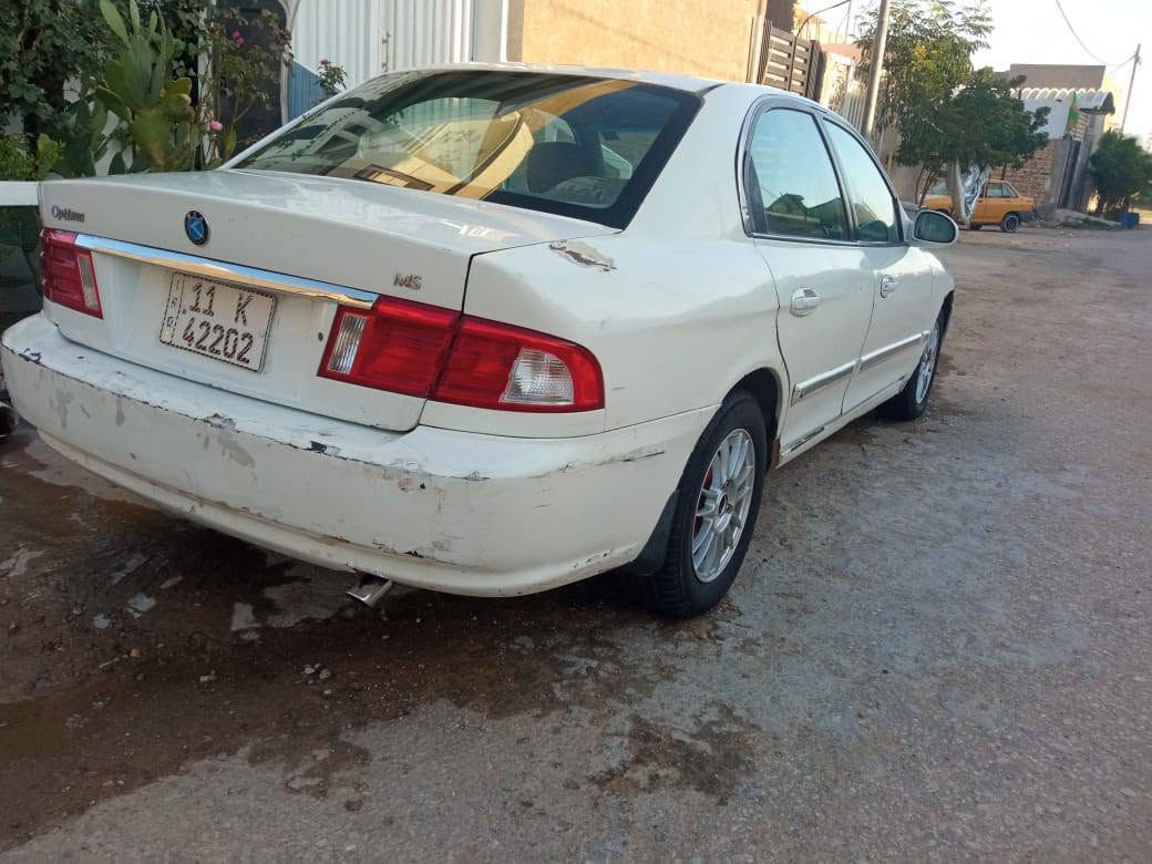 كيه اوبتيمه للبيع  مديل 2001 مكفوله مكينه وكير محوره ياباني تبريد ثلج تغم تاير حداديه مكاني نجف  السعر 40 بي مجال تحويل ثاني يوم رقم موبايلي ***********
