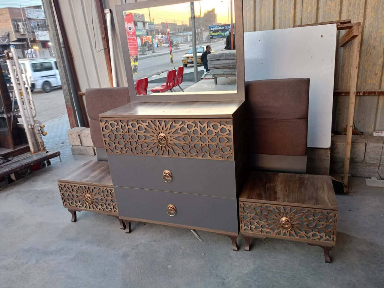 غرفة تركي 🇹🇷 مستخدام 5قطع  ✨✨
نضافه 90 💯
نظام سلايت 💖
السعر 425💖💸
مع شد🪛 ونقل 🚚  مجاني  داخل بغداد  محافظات بكروه


**إذا كنت صاحب هذا الإعلان وتريد حذفه لأي سبب، رجاءا أرسل رسالة إلى الدعم الفني**