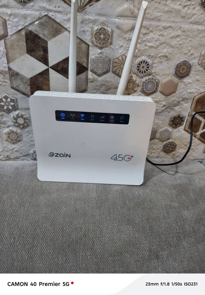 راوتر زين سيم كارت مستعمل شهرين 35 مع التوصيل
*********** بي واتساب
