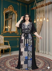 دشداشة • مقاسات L/XL/XXL • شبح مشجر كشمير