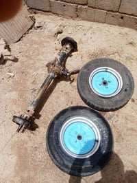 اكسل كامل • تايرات جدد • فلنجات جدد