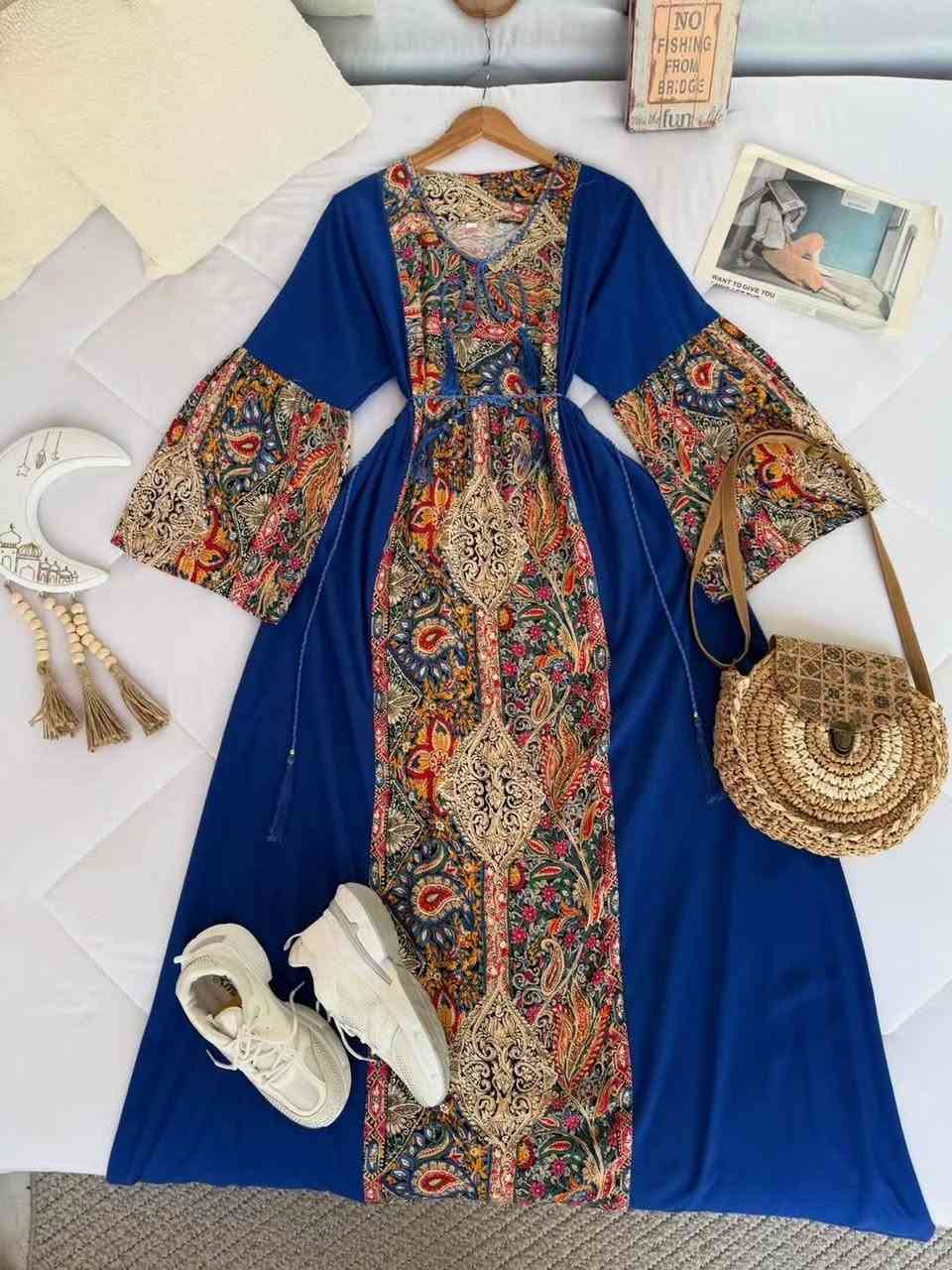 #تكـــــــــــررررااااارر_وووصــــــــــــــــل
راحة تلبسينها… وأناقة تشوفينها
قماش خفيف، قصّة واسعة مع ربط يحدد الخصر
#مخوررر_رمضـــــاني_وووووصل ❤️🌺🦋🐅 
قياس يلبس من وزن 60 الى وزن90
#سعــــــــــــر15
يوجد توصيل داخل المسيب الفين دينار 
يوجد توصيل محافظات


**إذا كنت صاحب هذا الإعلان وتريد حذفه لأي سبب، رجاءا أرسل رسالة إلى الدعم الفني**