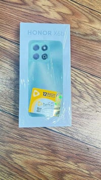 هونر x6b ذاكره 128 جديد بل باكيت استعمال اقل شهر بعده بل ضمان سعر (125...