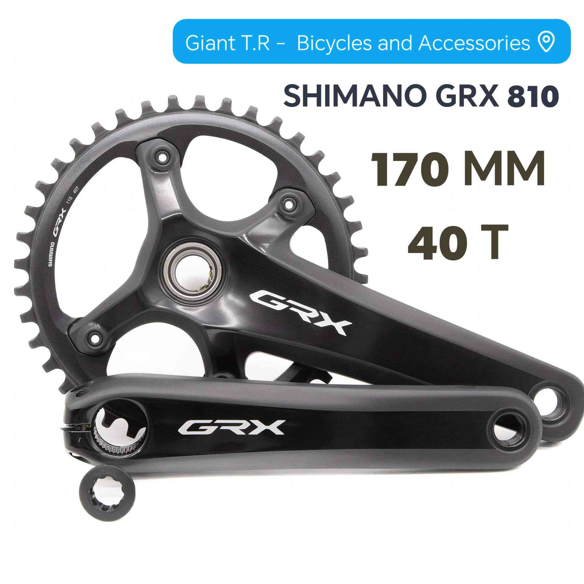 🔻 ما شاء الله لاقوة الا بالله العلي العظيم 🔻

✈️ تم بعون الله وفضله وصول جديد حصرياً  👇👇

®️ SHIMANO GRX 810 ✅ 🚀 أرض أرض

☢️ گروب سيت متكامل لدراجات الگرافل الأحترافية  ( المواصفات )  ( * يباع كروب سيت كامل ) 👇👇

🟣 تروس أمامية : گرانك ( صينيه ) SHIMANO GRX RX- 810
170MM / 40T

🟢 بدالات كير + بريك ( shfter ) SHIMANO GRX 810

🟤 فرامل : هيدروليك GRX-810  كامل مضغوط زيت من الوكالة

⚫ اقراص الفرامل : سنتر لوك  ICE / تبريد / فريز RT-MT800-S

🔵 عقرب : RD_RX812 GS  

🟠 تروس خلفية :  SHIMANO  XT-sm8000
 11_42 T

🔴 زنجيل : HG701 / 120

🔵 براكيت : BBR60

#جاينت_تي_أر_لاتحتار #متجر_معتمد_منذ_2018
#نختصر_عليك_هم_التجربة_ونعطيك_قمة_الرفاهية
#خبرة_في_المجال_أكثر_من_10_سنوات
#غايتنا_خدمتكم_لأقصى_الحدود
#كل_ما_يحتاجة_الدراج_الهوائي_في_مكان_واحد
#اصنع_قصتك_مع_جاينت_تي_أر
#صيانه_احترافيه #UCI #SHIMANO #WEST_biking #MAXXIS #GIANT #SCOTT #TREK #MSC #FORMAT #CANNONDALE #أطارات #ORBEA #ENELEE #ZEUS #VP #easyDO #بايسكل #ماركات_عالمية #طلب_مسبق_خاص #فرق_دراجات #ترند #العراق 

®️ Giant T.R -  Bicycles and Accessories . 🚴‍♂️

🔴العنوان : بغداد / نفق الشرطه / مقابل المشاتل / مجمع الدراجات الهوائيه  . 

🔴للأتصال و الاستفسار :  
*********** 📲
*********** 📲

🔴 توصيل : بغداد + المحافظات ( مركز + اطراف ) . 

لسنا الوحيدون ... لكننا بكم الأفضل ان شاء الله ♥️

🥇🥇🥇🥇🥇🥇🥇🥇🥇🥇🥇🥇🥇🥇🥇🥇
