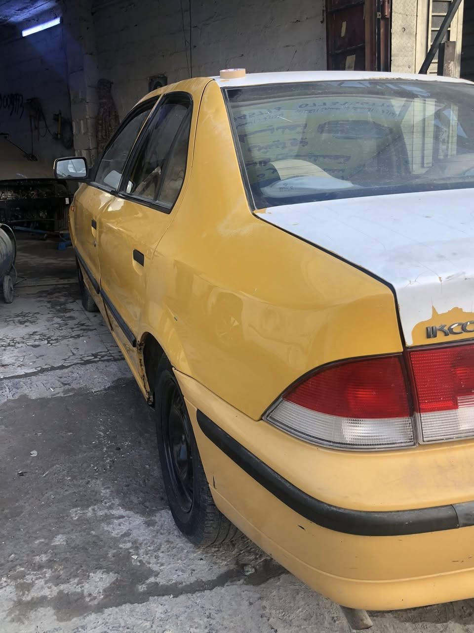 سلام عليكم سمند للبيع مديل ١٢ ناطق رقم بغداد تحويل ثاني يوم سيارة بيه صبغ الجاملغ والبنيد فقط الباقي بلاد شراي تصل وتدلل رقمي ***********
