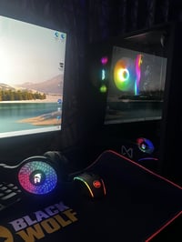 تت كرت شاشة RTX4060 8g رامات 16 سرعة 3600 RBG DDR4 معالج i5-12400f تخز...