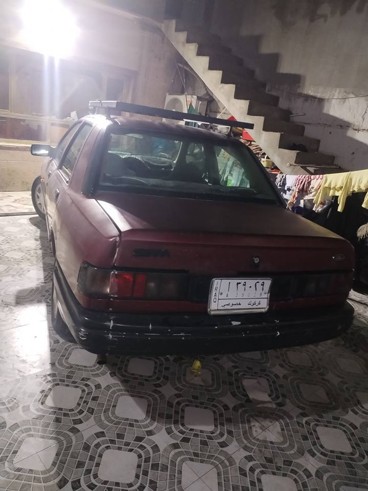 سلام عليكم لبيع فورت موديل 1991 كير محرك شرط وشرط تحويل باطيقه بنزين موجود سعرها 20 وبي مجال تدال *********** كركوك, العراق
