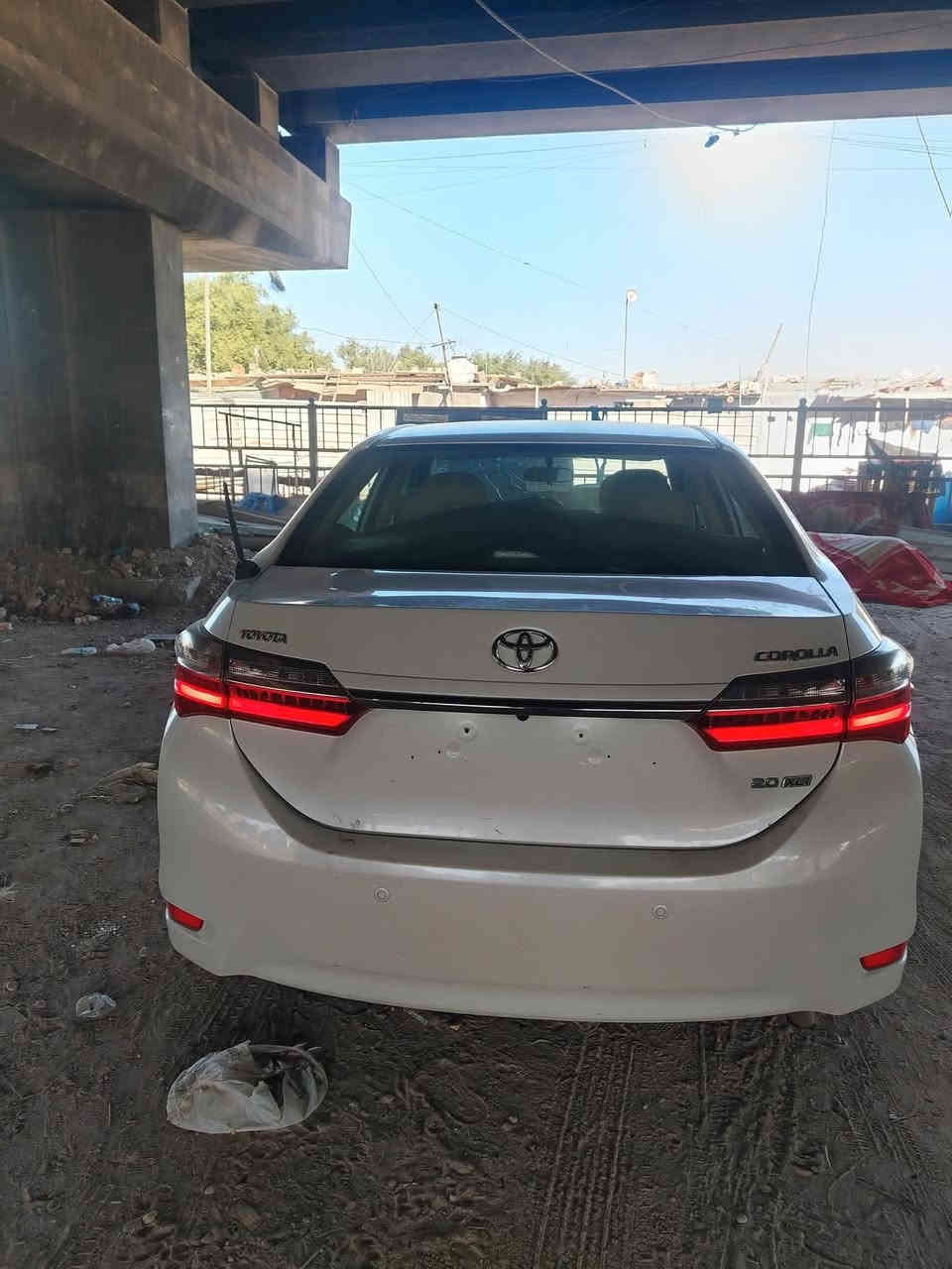 السلام عليكم ورحمه الله وبركاته
على بركة الله
تويوتا كورلا خليجي السلام عليكم ورحمه الله وبركاته
على بركة الله
تويوتا كورلا خليجي 2018
بيه3 بدون اي دواخل وبارج جاملغ ليمنه 
محرك 2000
بدون ايرباگ
بدون دواخل
سعره 140وبيه مجال 
مكان بغداد شارع فلصطين
الخاص مفتوح
للاستفسار ***********تحويل مباشر
