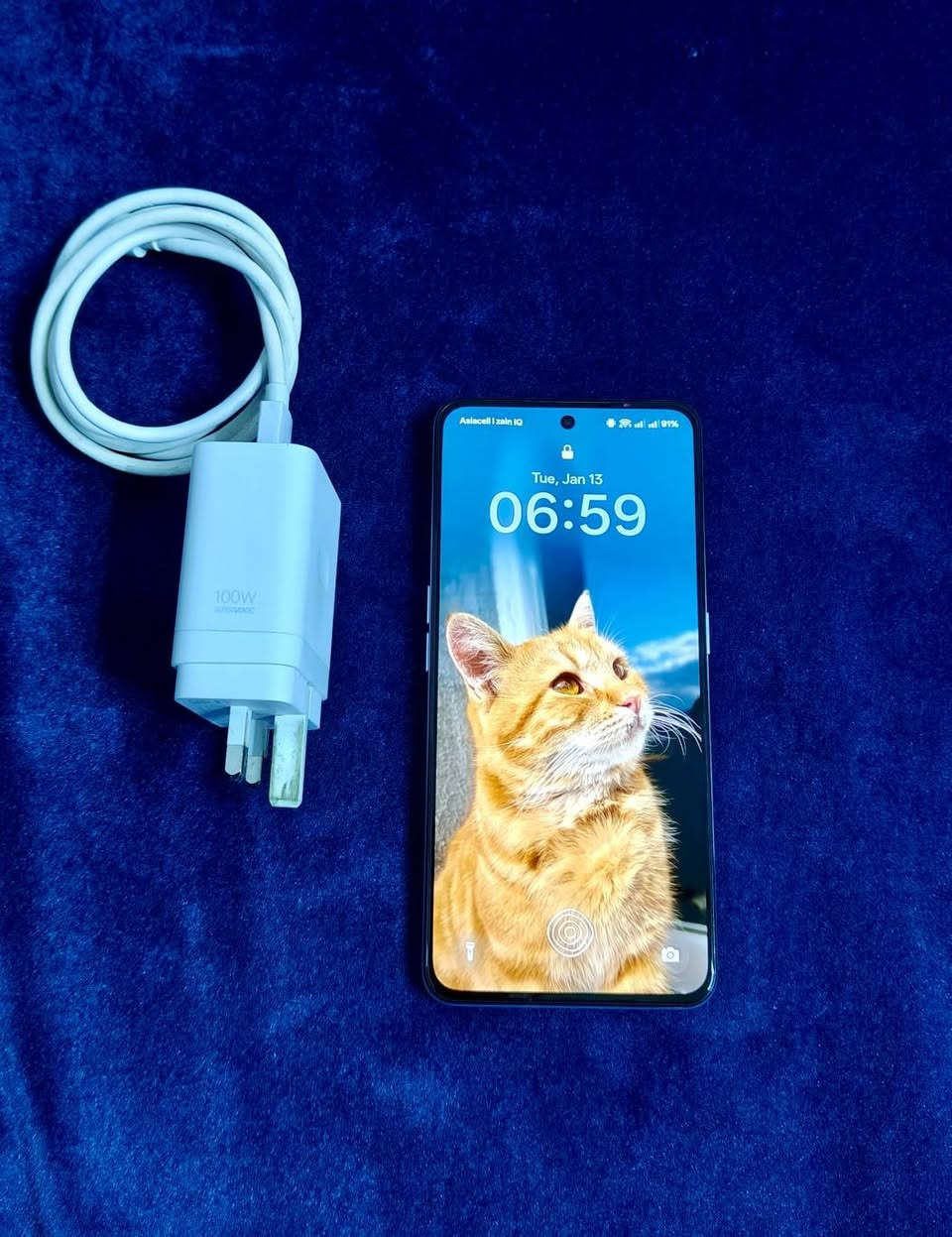 زاکیرە  ١ تێرابایت و ڕام ١٦+١٢
snapdragon 7+ Gen 2
پاتری ٥٥٠٠ - دوو سیمە.
شەحنی عەسڵی ١٠٠ واتی خۆی لەگەڵە.
شاشەی ١٤٤ هێرتزە خێراترین لەمس.
زۆر پاکەو نەکراوەتەوە بە زەمان.
قفڵی  بێ معامەلە ٣٠٠ هەزار.
تێل  *********** السليمانية, العراق
