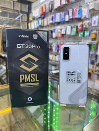 🫡 وحش الموبايلات 🙂   انفنكس GT 30 PRO لون (ابيض 😍)  الذاكره :256  العش...
