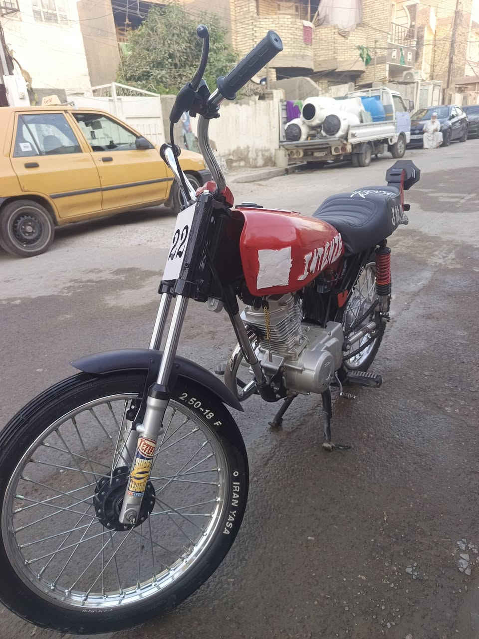 دراجه ايرأني لبيع سعر 650 وبيه مجال بسيط
مكان بغداد دراجه مال تعمير كلشي جديد رقم *********** واتساب بغداد زعفرانيه
