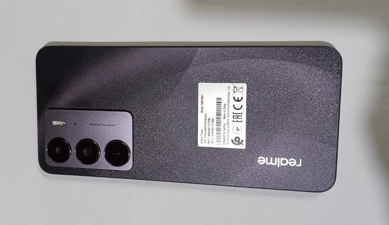 سلام عليكم للبيع او للمراوس بايفون
realme C75
 اللون فيلي او رصاصي مرصع
ذاكرة 256 
ضد الماء والكسر
جهاز جديد جداً 
مكاني الحرية


**إذا كنت صاحب هذا الإعلان وتريد حذفه لأي سبب، رجاءا أرسل رسالة إلى الدعم الفني**