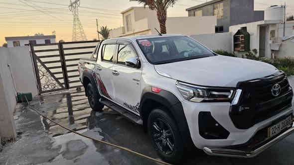 سلام عليكم  بيكم هايلوكس  مواصفات فول ساز  مكينه ٦ سلندر موديل ٢٠٢٤  بعدها داخل الضمان ماشيه ٢٩ الف كفاله عامه من الشخط  رقم اربيل بسمي شخصيا تحويل ثاني يوم   بصمه ابواب استخدام شخصي  السعر ٣٩٠ وبيها مجال حك للجيه   مكاني  بغداد بسمايه  ***********
