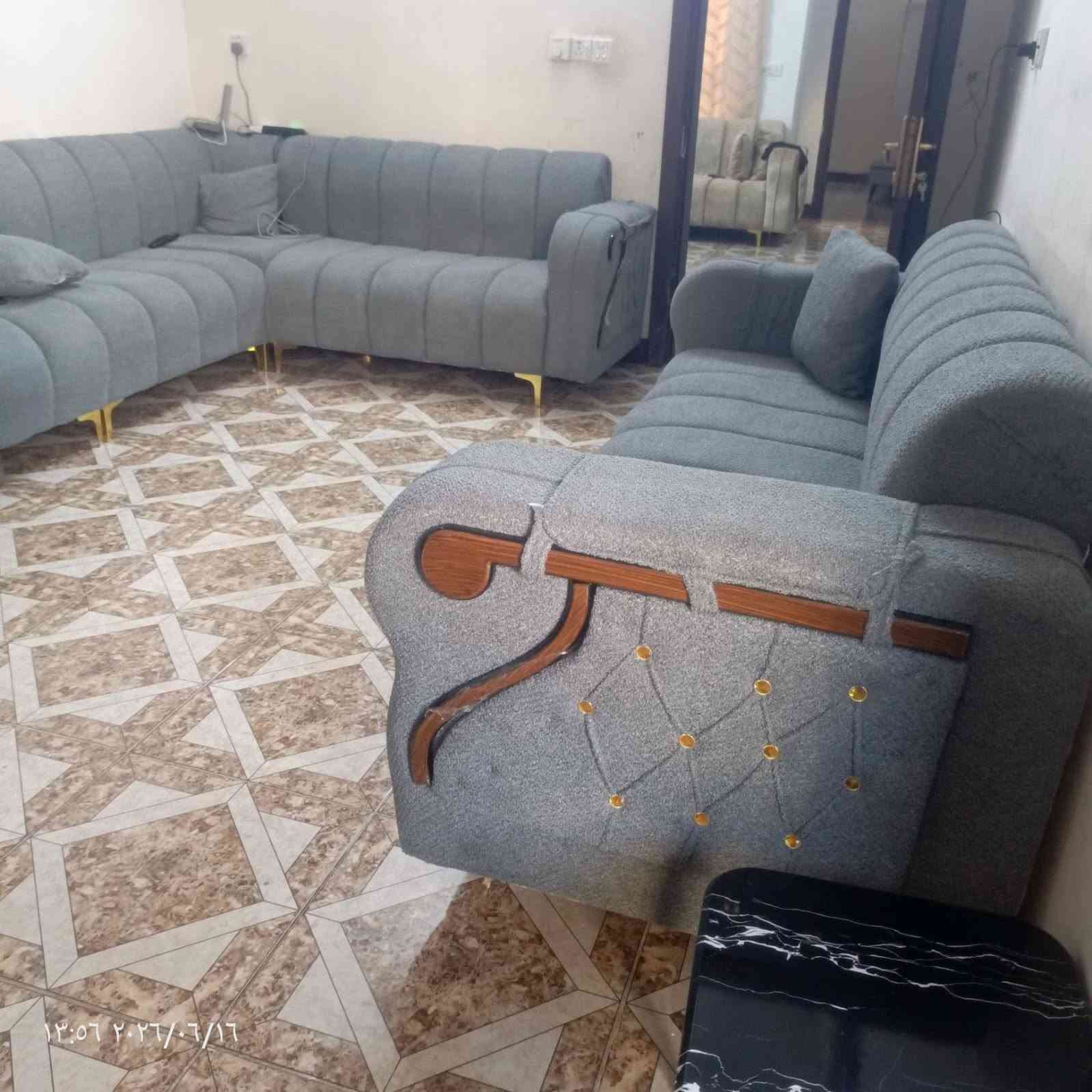 اقساط ...اقساط...اقساط
# معرض ومعمل السفير للديوان بلتقسيط 🔥 
#تجهيز احد زبائنا لكرام 🔥 تفصال ديوان باندا تركي واسفنج طبي وخشب بلوك اسود مستعدين لعمل كافه لقياسات وحسب اختيار زبون العنوان تكريت الزهور خلف افران الكرخ للاستفسار خاص او اتصال *********** متوفر وتساب
