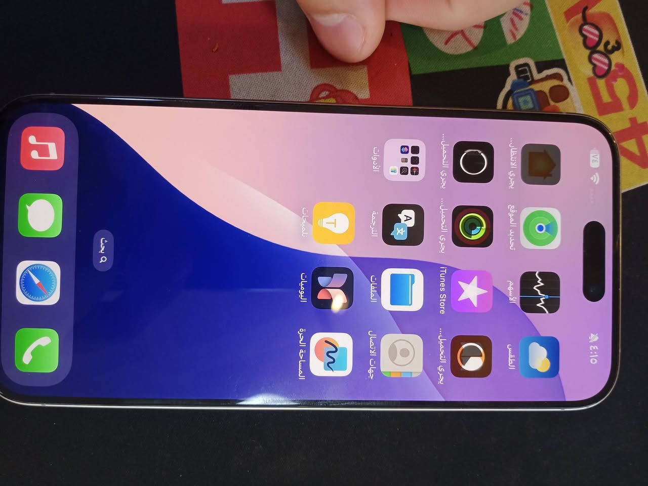 السلام عليكم جهاز ايفون
15 pro max
لون تيتانيوم نضافه فول مثل ما موضح بالصوره ويا كيبل وكارتون شركه وعدسات بطاريه 88 ما مبدل بي اي شي مكفول كفاله عامه وين تريد تفحصه افحصه سعر مليون و100 وبي مجال للاستفسار اتصل 
***********
