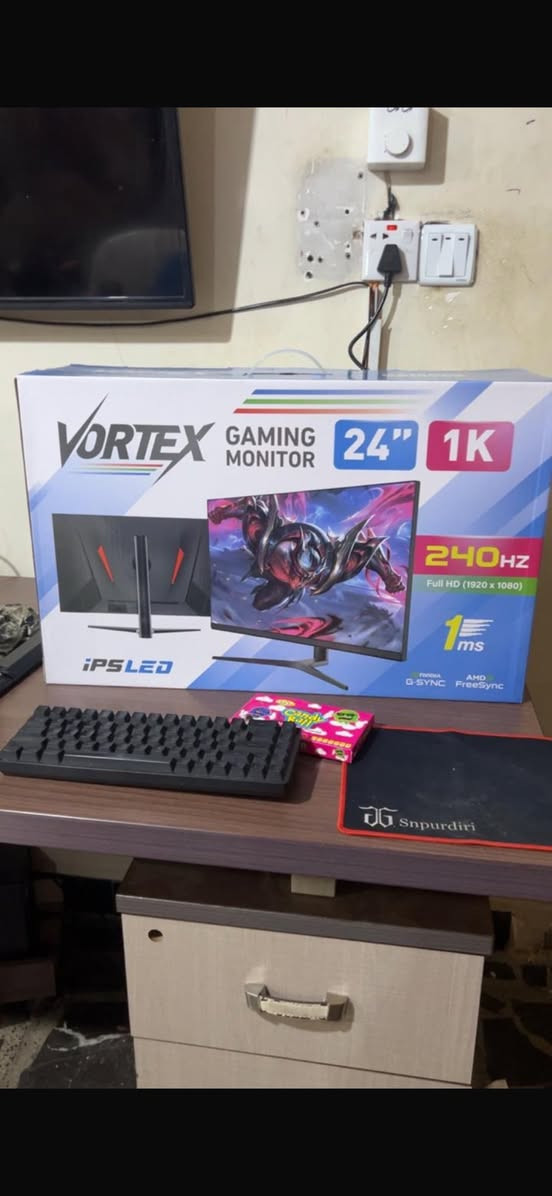 السلام عليكم
تجميعة للبيع 
CPU: i5 14400f

GPU: RTX 4060 (8gb) gigabyte

Motherboard: h610 gigabyte
 
RAM: (8x2) 16gb ddr4

Cooler: AG400

Storage: (2x512) SSD Pegasus

Case: SAMA Neview 2771M 
====================================
الشاشة: vortex 24inch
 240hz 1080p
 تدعم freesync وHDR
 
السعر وية الشاشة: 1.300.000


**إذا كنت صاحب هذا الإعلان وتريد حذفه لأي سبب، رجاءا أرسل رسالة إلى الدعم الفني**