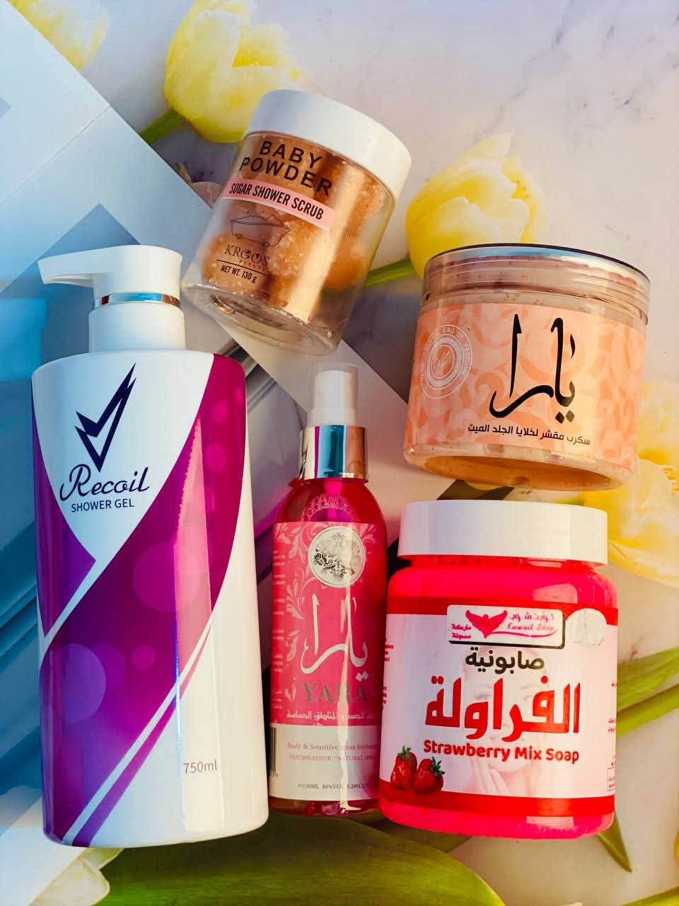 إذا تحبين الدلع والنعومة وريحه تجنن تخبل 😍✨
هذا العرض معمول الج خصيصاً حتى تعيشين أجواء الفراولة بكل تفاصيلها 🍓🌸

🍓 صابونية الفراولة – نعومة وتفتيح ولمعة تخلي بشرتج مثل البيبي 💕
🍓 مقشرات سكر – تزيل الجلد الميت وتخلي الجسم ناعم ومرتب 💖
🍓 شاور جل – ريحة منعشة وثبات يخليج طول اليوم فريش 🌷
🍓 معطر جسم – لمسة أنوثة تدوم وياج بكل مكان 💓

💗 ريحة فراولة منعشة + نعومة + دلال = إطلالة صيفية تخبل 🍓✨

🍓💞 خلي صيفج كله فراولة ونعومة


**إذا كنت صاحب هذا الإعلان وتريد حذفه لأي سبب، رجاءا أرسل رسالة إلى الدعم الفني**
