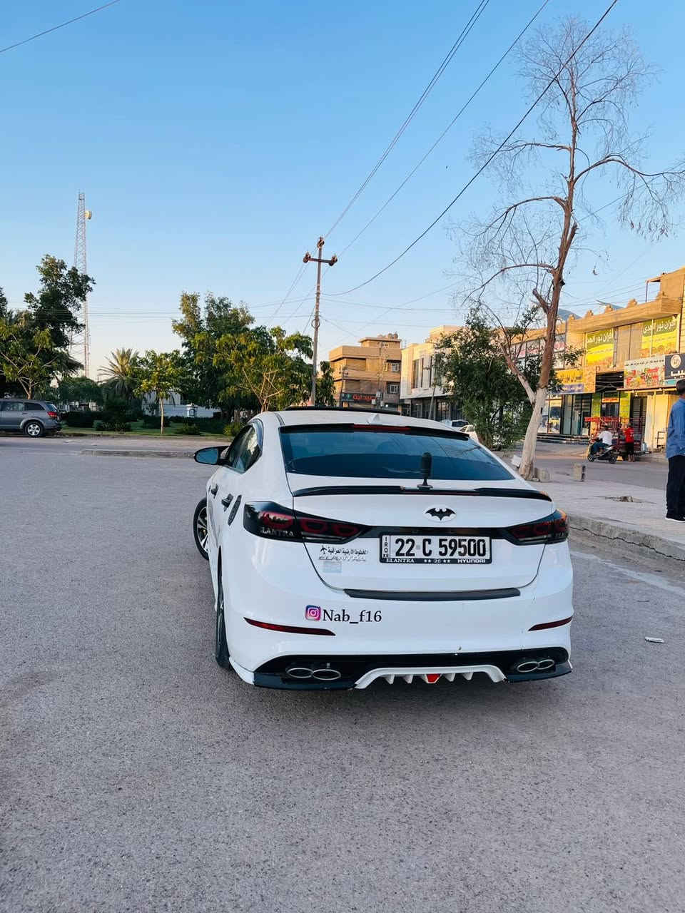 للبيع النترا موديل 2018 وارد كندي الحادث ربع الجاملغ الامامي  ونطخت عندي بجاملغ الخلفلي عكس السائق يعني قطعتين .
🎶  رقم اربيل الجديد #بأسمي تحويل مباشر . 
🎶  محرك 2000 دوش .
🎶  فتحة .
🎶 بصمة دخول وتشغيل وصندوك ذكي .
🎶 كشنات تدفئة .
🎶 شاشة عطلات .
🎶 شاشة وكامرة كار بلي بلادي .
#السيارة عليها ادامة كاملة متصرف عليها كلشي .
#السعر 135 وبيها مجال بسيط 
 مكان السيارة الأنبار / الرمادي 
‭0781 692 4604‬
متواجد وتساب واتصال فقط
