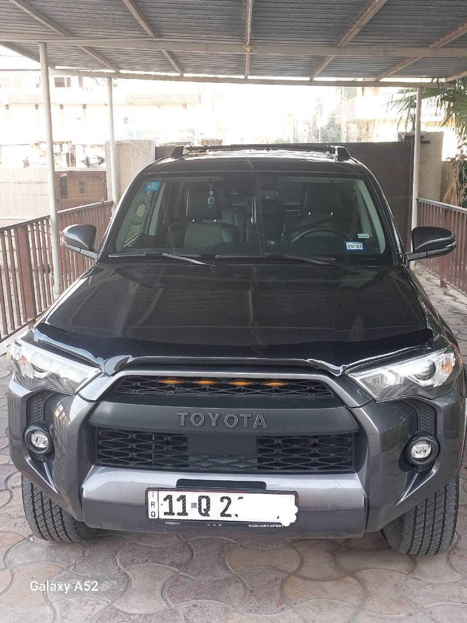 فورنر ٢٠٢٢ فول مواصفاتSR5 ما عدى فور ويل ماشية ٧٥ الف ميل السيارة حادثها فقط بيبان اثنين ايرباك بردة فقط سلايد روف كشنات جلد لونين كهرباء تحكمات كامله رادارات جانبية رادار أمامي نقطه عمياء تحديد مسار كامرا وشاشة أصلية بصمه جامه باب خلفي متحركه السيارة من المستورد آلية مباشرة اني مرقمه رقم بغداد بأسمي ويل كب وبجم ودرع مكينه TRD تزويد  وسعرها مال بيع 30000 $
للاتصال *********** ابو فهد
