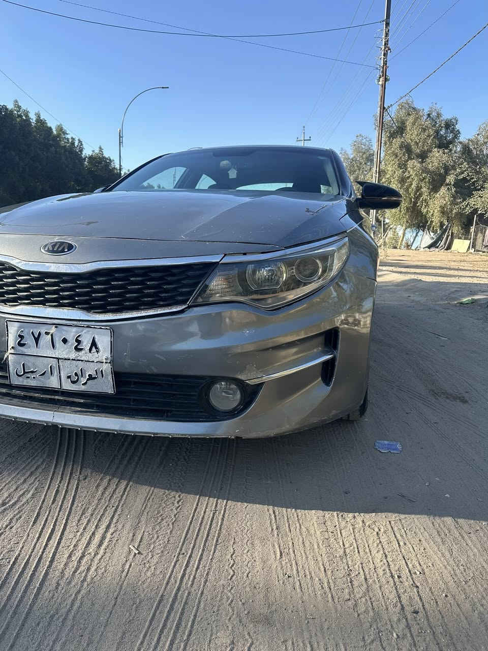 السلام عليكم ورحمة الله وبركاته
كيا اوبتيما 
2016
رقم اربيل الماني 
مصفره غرامات 
وارد امريكي بيه جاملغ سرقه وبيه بارد بل جاملغ وبل بيبان مثل ماموضح بل صوره
بدون شواصي ولغود  
محرك 2400 كفاله 
كير AT كفاله 
تبريد ثلج 
حداديه 
تحكم ستيرن فول 
شاشة لمس 
كامره خلفيه 
رادارات 
تخم تاير 
كامره
كشنات كهربائي 
خزن ميميري 
السياره نضيفه وبلعافيه الي ياخذه 
مكاني كربلاء 
السعر 109 
***********
