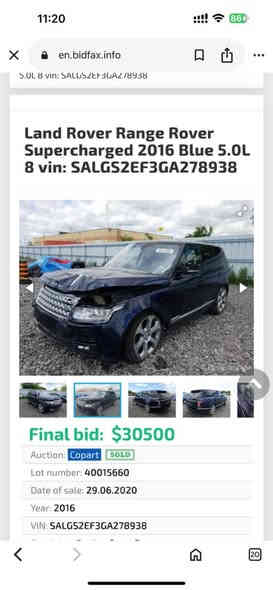 تم تنزيل السعر29 الف 290 ورقة
رانج روفر فوگ ٢٠١٦ 
كير محرك كفالة ٨ سلندر سوبر جارج
اربع قطع صبغ حادثهة خفيف سطحي
محدث ٢٠٢٠ بلاك اديشن
للبيع ماشية 129 الف كيلو
رقم بغداد الماني الجديد
***********واتس
***********
