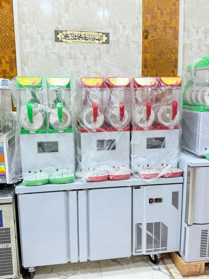 جميع انواع مكائن الايس كريم الايطاليه 🇮🇹
انتاجيات Ds ماركات واحجام متنوعه 
بساتر جميع الماركات والاحجام 
سوفتات جميع الماركات 
عارضات عاموديه وطرحيه جميع الاحجام 
سلاشات ازبري جميع الماركات 
حافضات + صاعقات 
اسعار تنافسيه 
🍨🍨🍦🍦🍧🍧
متوفر تجهيزات محلات الآيس كريم بل كامل 

للتواصل او الاستفسار مراسلة الصفحه 
او الاتصال ع الرقم ***********

العنوان بصره
