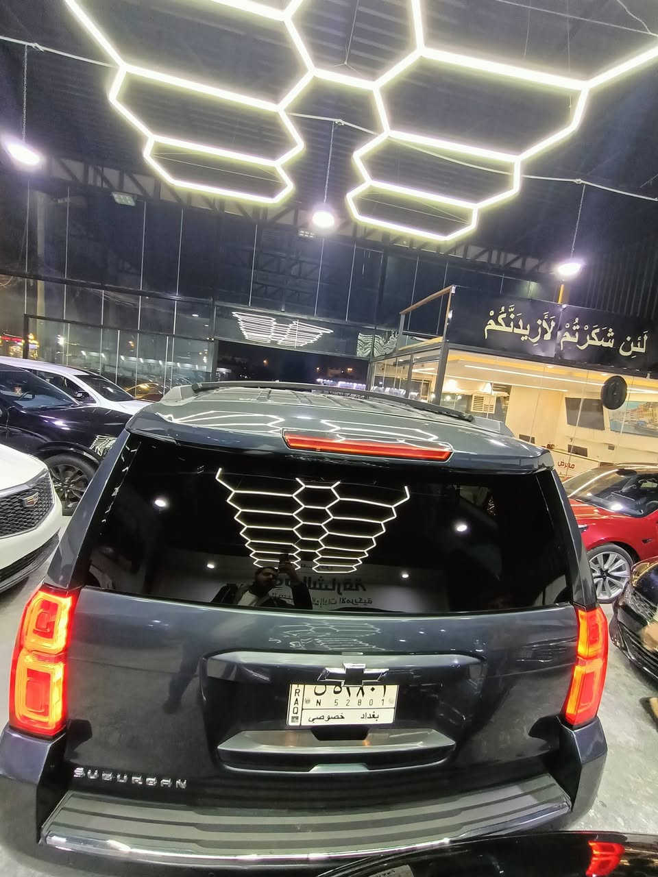 معرض نجوم الشارقه لتجاره السيارات والمزادات الاميركيه

نوع المركبه. شوفرليت سوبر بان 

الرقم ..  بغداد خصوصي 

الموديل. 2019

اللون .. نفطي

الضرر. قبق جنطه +شبر بالباب الخلفي+شبر باب امامي 

عداد المسافات. 130 الف كم 

المواصفات .. وارد امريكي
1.تحكم ستيرن
2.شاشه
3 . وضعيات قياده
4.فتحه
5.رادار جانبي خلفي امامي
6.كشن منفصل
7.تبريد 3 قطع
8. محرك V8
9.جكات 
10.قاصه
11.جنطه كهرباء
12تشغيل عن بعد
13كشن كهرباء
14.قياده ذاتيه
15.كشن ستيرن خزن ميموري

السعر.. 47 مليون   /330/

...للاستفسار اتصال 

رقم المعرض *********** 
صاحب المعرض علي الكرعاوي. ***********
صاحب المعرض مصطفى شعبان 
***********
