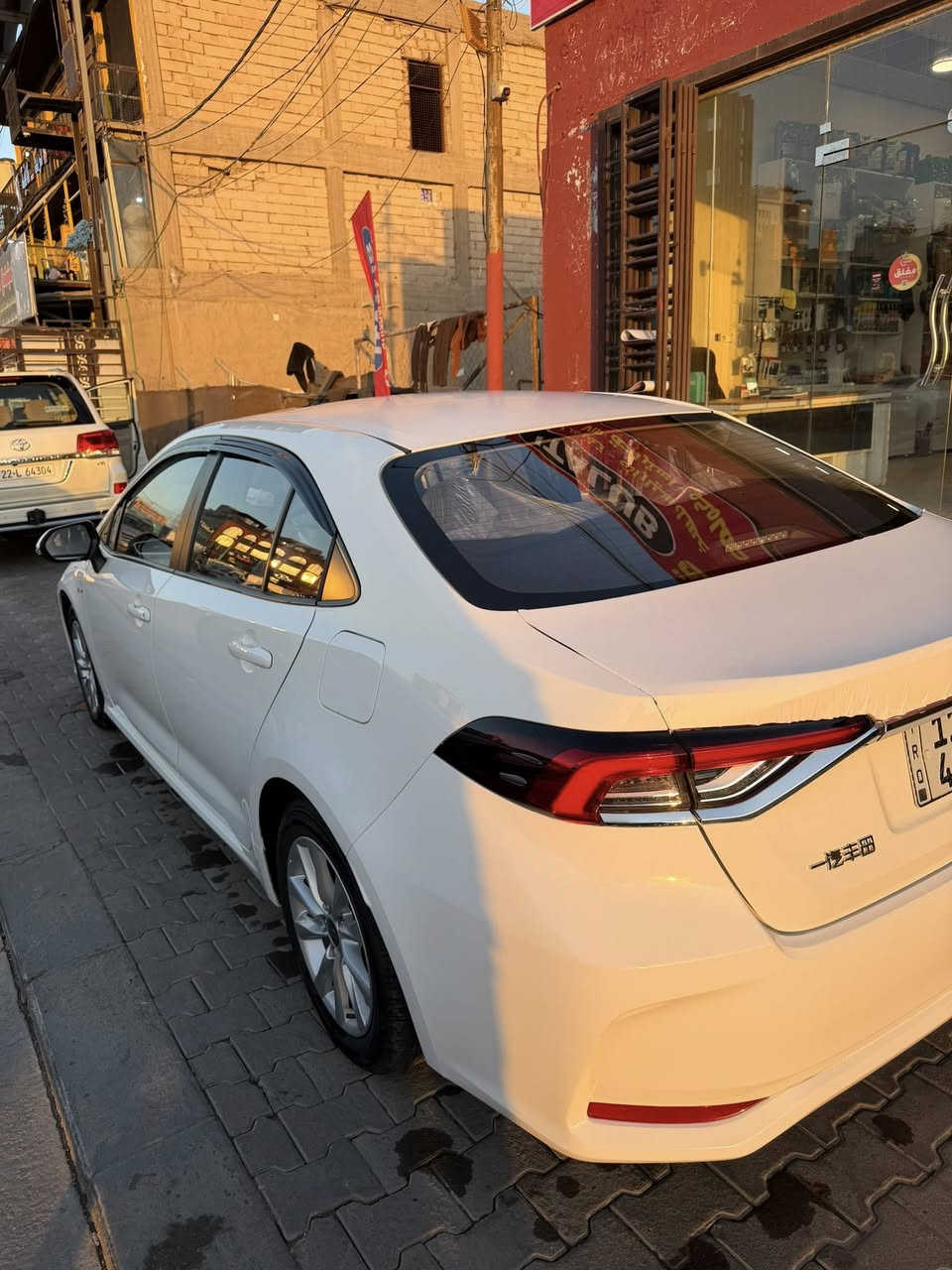 كورلا هايبرد 2025 باسمي  ماشية3700 وقابلة للزيادة
السيارة بحالة الوكالة  عليها سستم تغليف دواخل حراري 
وفابلون خارجي  وتغليف لايتات امامي خلفي 
 151 قفل قفل 
مكان النجف الاشرف
***********
