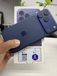 ايفون 17 بروماكس عربي ABM شرق اوسط  بي طخه بل شاصي واضحه لون نيلي هارد...