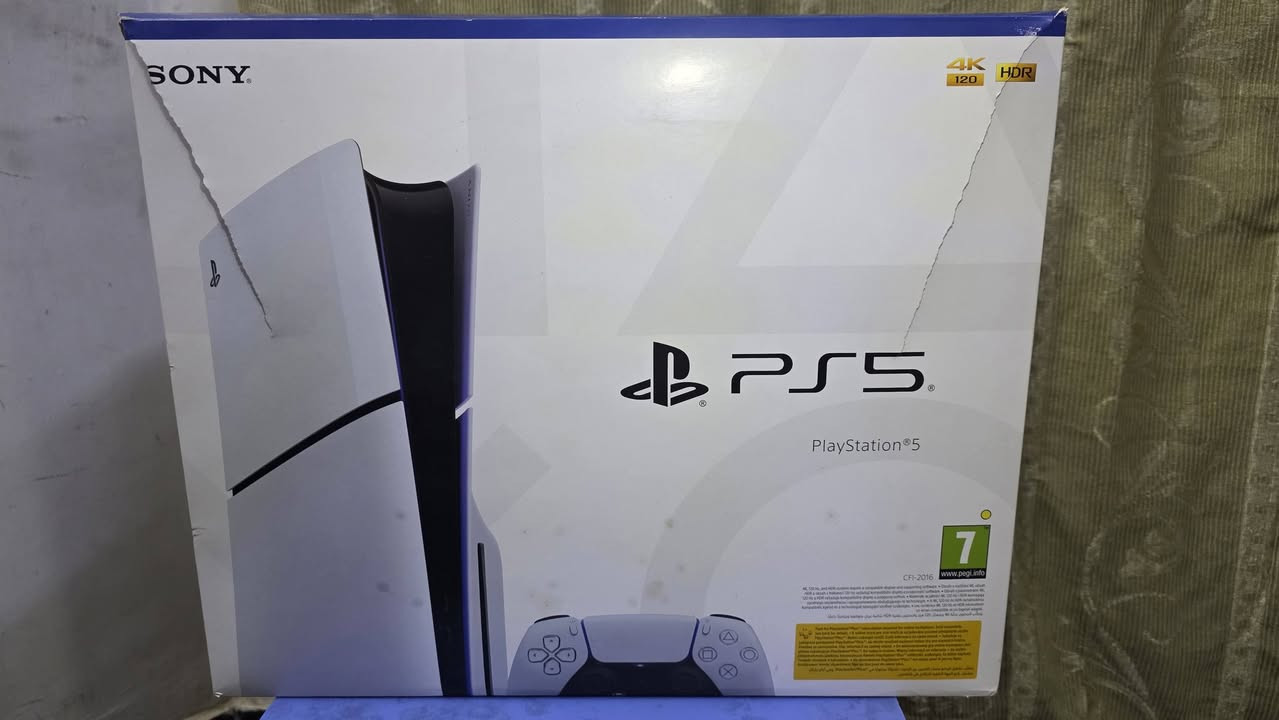 السلام عليكم PS5 للبيع أوربي 1TB
مع الملحقات كيبل HD ، كيبل كهرباء ، جوستك، سلم 

النظافة 100% الجهاز ما مفتوح 

السعر 650 الف 

اتصال على الرقم ***********

العنوان بغداد شارع السعدون قرب ساحة النصر
