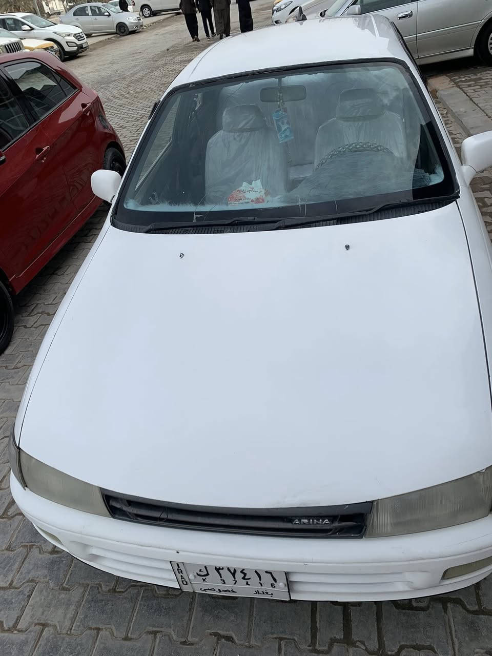 السلام عليكم كارينا مديل 1994 سياره مصبوغه عام جماليه بدون ظربه سياره جاهزه من كلشي  مكينه 1800سعر 42وبيها مجال مكاني كوفه للاستفسار الاتصال على الرقم ***********
