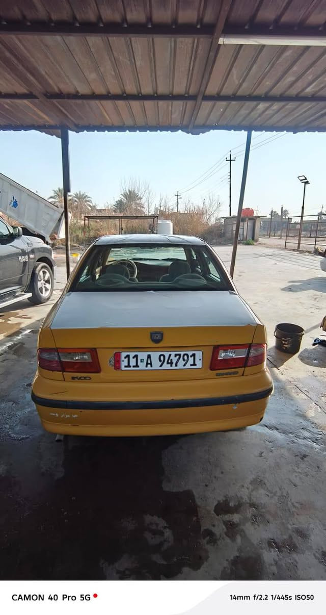 سمند 2011 رقم بغداد انگليزي
 مصفره هيئة وغرامات
 سياره جاهزه كير ومكينه وحداديه
وتخم تاير جديد سعر32 
عنواني حله عوفي
*********** واتساب
