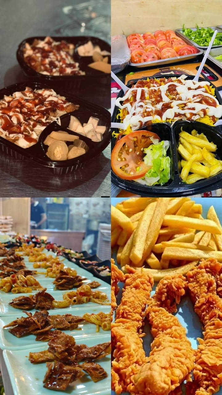🎇🍢مطعم و مشويات أبو أيمن 🍢🎇
#الطعم_الأصيل… والنكهة اللي تخليك ترجع كل يوم 🤤 
🎇✨#رجعنالكم_بأقوى_العروض✨🎇
✨#موجود_عرض_وبلاش✨
🎇#العرض_متكون_من 🎇
✨نص كيلو كباب دجاج ✨
✨نفر ريزو دجاج دبل1✨
✨بركر لحم حولي عدد 2✨
✨زنجر عدد 2✨ 
العرض الثاني 
✨36قطعه جناح علا منسف تمن اومرك ✨
🎇🎇🎇🎇🎇🎇🎇🎇
✨#كل_هذا_بس_ب10الف ✨
🎇🎇🎇🎇🎇🎇🎇🎇
✅#لحوم_طازة_يومياً
✅ أسعار مناسبة للجميع
✅ خدمة سريعة ومكان عائلي
✨الفات ✨
✨لفات بركر لحم عراقي خالص ✨ 
✨لفات بركر دجاج ✨ 
✨لفات زنجر ✨
✨لفات كص لحم عراقي خالص+نفرات ✨ 
✨لفات شاورمه دجاج+نفرات✨
✨المشويات ✨
✨كباب لحم نفرات+كيلوات ✨ 
✨كباب دجاج نفرات+كيلوات ✨
✨اجنحه اشيش بس ابالف ✨
✨تكه دجاج ✨ 
✨تكه لحم ✨ 
✨معلاك ✨ 
✨تمن +مرك ✨ 
📍 العنوان: [القيارة الشارع العام قرب جامع الرمانه مجاور مرطبات النجوم ]
📞 للطلب: ***********/واتساب/***********
