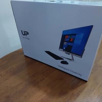 الجهاز ما مستخدم نهائيا بالكارتون  ALL IN ONE  ( شاشة بداخلها حاسبة كا...