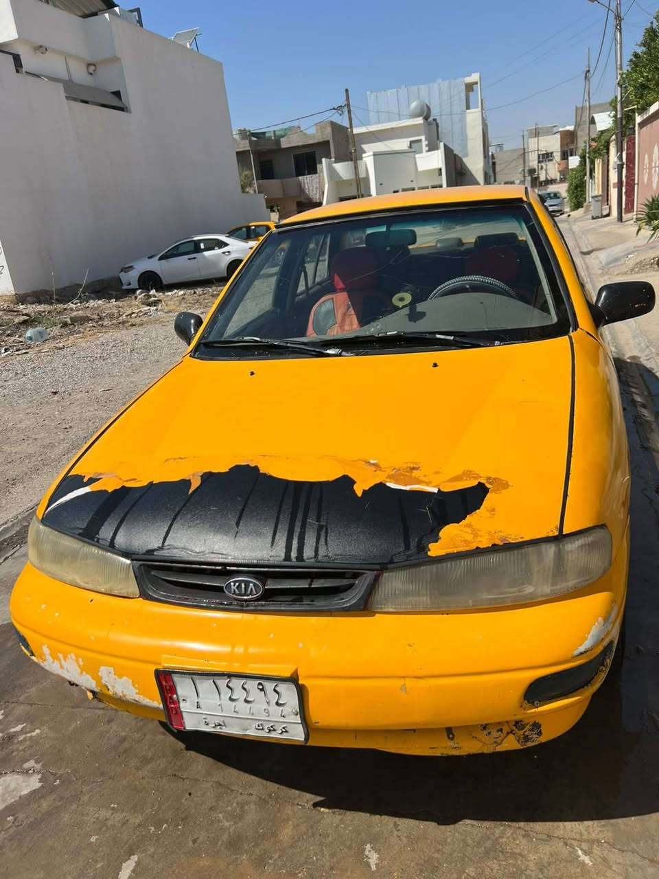 كيا سيفيا موديل 1995 شرط الوكاله
دفتر بانزين بي  كير محرك صدر تخم تاير كله جديد شاشه حوضيات سياره مصروف عليه مابيه كل نقص ضرر مابيه السعر 18 مال شغل شراي اتصل *********** كركوك, العراق
