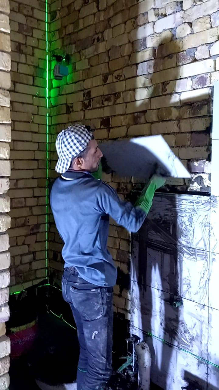 خلفه سيراميك ولبخ وبياض شغل درجه اولى والتزام بل عمل متفرق حاليأ وات ساب وتصال ***********
