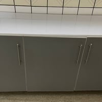 كاونتر MDF • ٣ قطع • سنك ١م٢٠