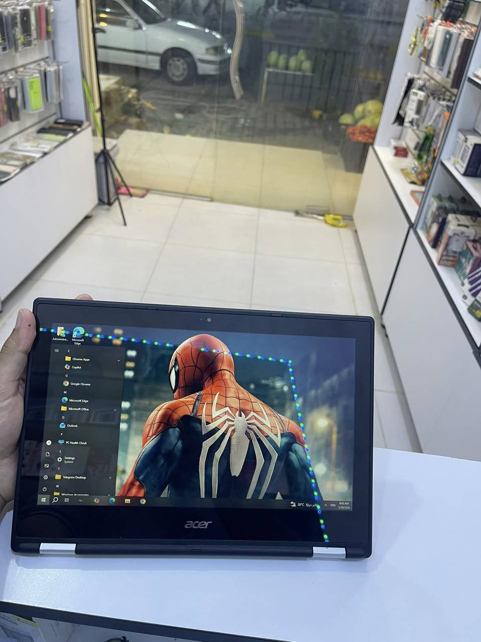 السلام عليكم 

لاب توب Acer Chromebook قلاب 
شاشة تعمل باللمس 

ذاكرة 32 
السعر 60 الف


**إذا كنت صاحب هذا الإعلان وتريد حذفه لأي سبب، رجاءا أرسل رسالة إلى الدعم الفني**