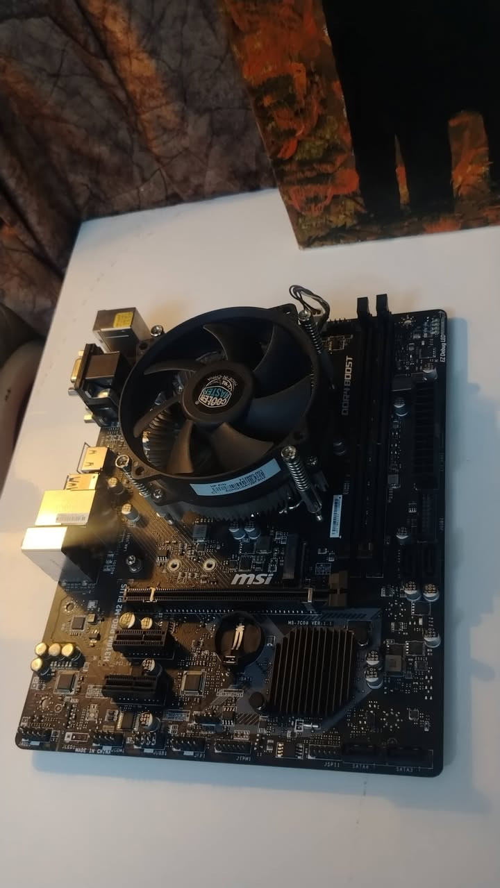 كومبو معالج i5 9400f و بورد h310 msi ومروحه deep cool
جدد سعر ١٤٠ وبيهن مجال
تواصل *********** تواصل واتس أو هنا
بغداد رئاسه العبيدي
