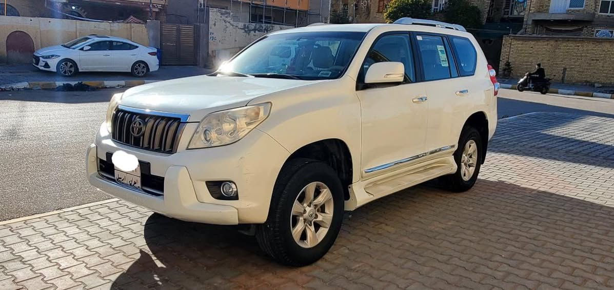 برادو 2010
نظيفه جدا بدون قطره صبغ وبارد
محرك2700vvt
رقم اربيل باسمي سنويه. لل2030
سبير تعليك 
تحكم كامل 
ثلاجه 
كشنات جلد 
تخم تاير جديد
شاشات
سعره 215
مكانه كوت مركز
***********
