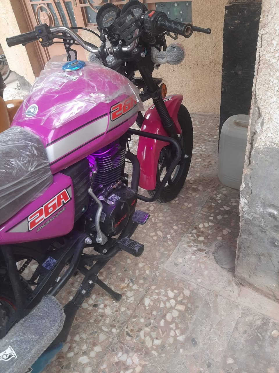 السلام عليكم دراجة دايو للبيع اوراق اصولي وصل معرض مكينة 200للاستفسار على الرقم *********** كربلاء الحر
