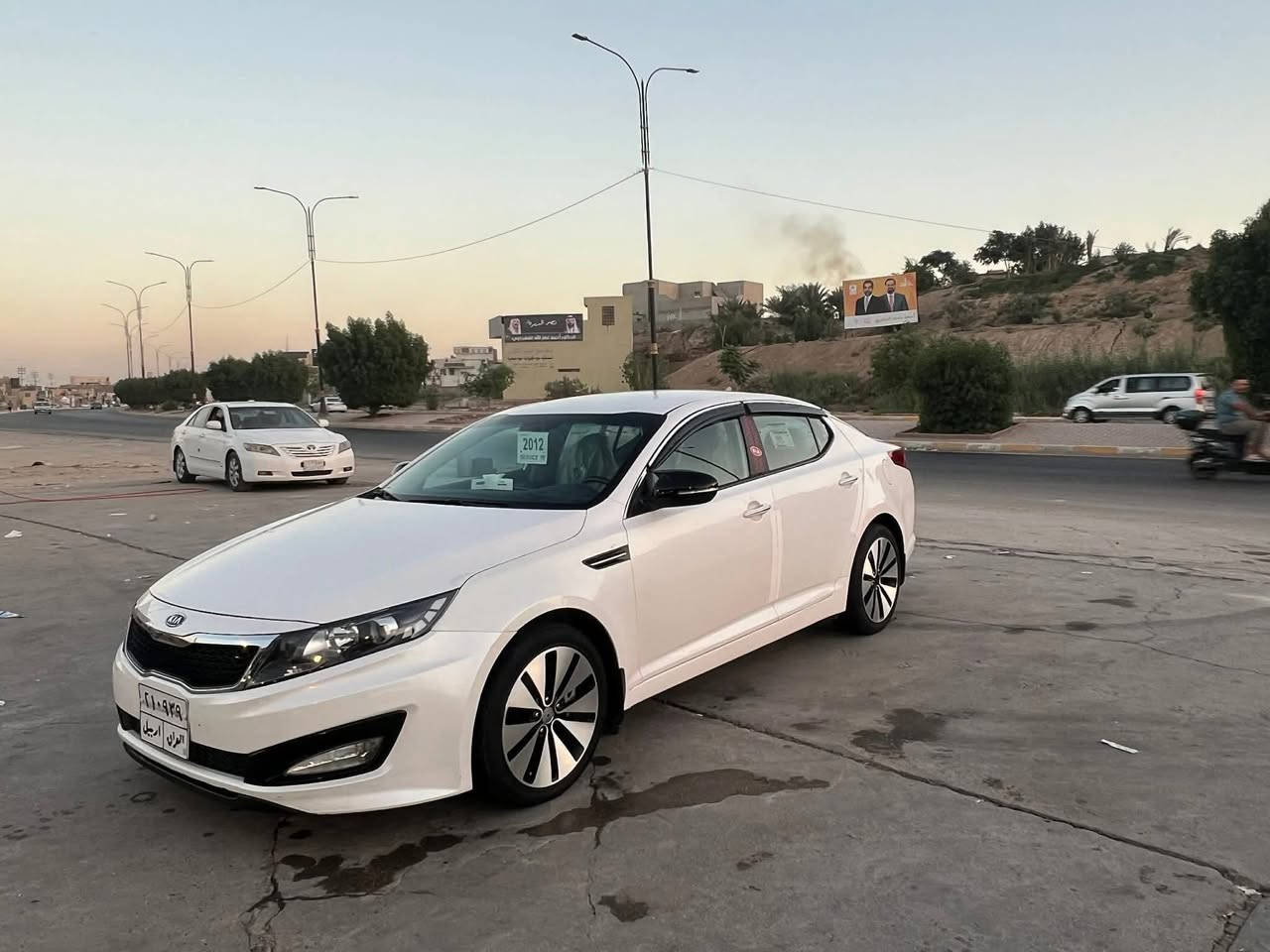 للبيع فقط ✅
اوبتيما ٢٠١١ خليجي 
مكينة ٢٠٠٠ دوش
رقم اربيل الجمهوري 
قطعتين صبغ بدون دواخل 
٥ ويل كب
شاشة و كامرة 
حساس خلفي 
نصبتها كلش حلوه 

السعر ١١٣ وبيها مجال بسيط كلش 
تواصل *********** 
غير متواجد على الفيسبوك
