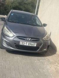 اكسنت امريكي  2016 محرك ١٦٠٠ دوش دبل قطره  محرك كير كفاله  داخل رصاصي ...