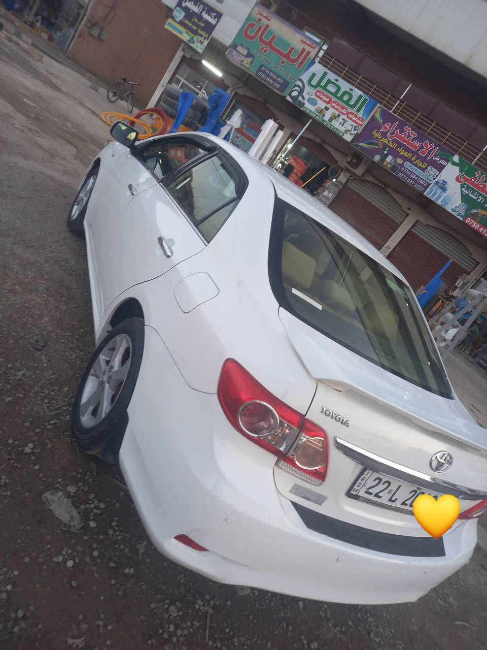 كورلا خليجي 2013 نقد فقط السعر 147
بدون صبغ 
محرك 18 مامفتوح  لا صرف لا نفخ شرط
كير توماتيك شرط 
طخم تايات جديد
طخم كدام وره جديد 
سنويه جديد
هزه جديد 
رقم اربيل جديد 
وكاله عام بسمي شرط التحويل 

برطله 
***********
***********
