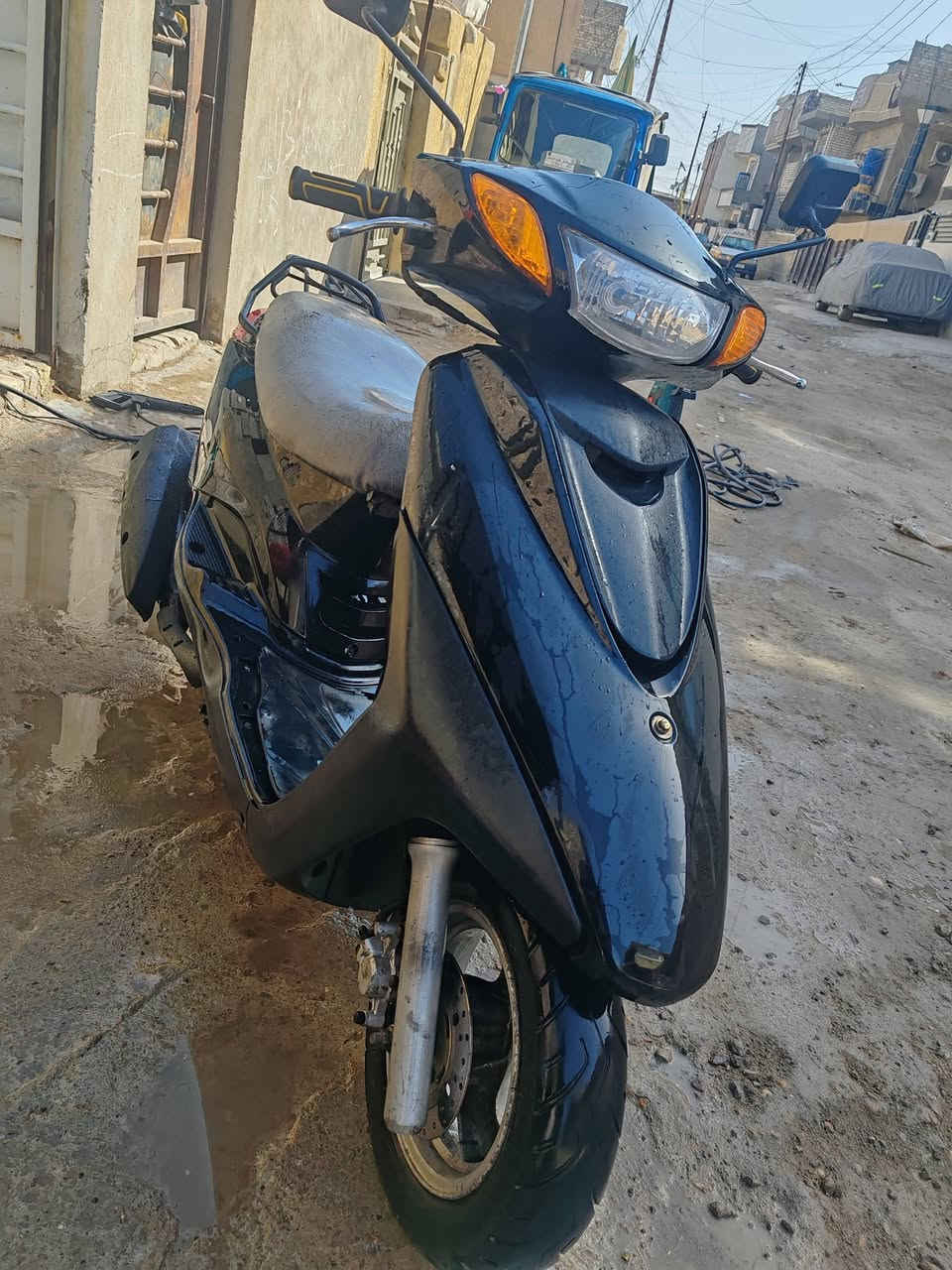 دراجه بريز نوزل خطين 🌸
مكفوله كفاله عامه ياباني اصل 
السعر لمطلوب 750الف  
شلعه ومعدل خير من الله 
ترايك علئ لسانك
 من باب البيت ابيع
ونضافته كدامك. كفراته بلاديه
تريد ضمان من باب البيت تاخذ عليها ادامه دهن جديد وبلك 
تاخذ جاهزة وفلتر بانزين 
مكاني بغداد البياع الشهداء
***********
